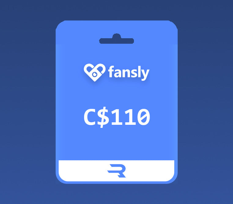 Rewarble Fansly CAD 110 Gift Card