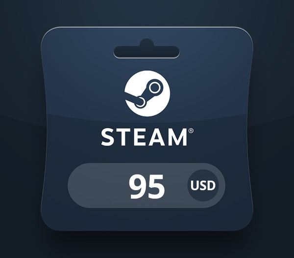 Steam Wallet USD 95 Gift Card TR