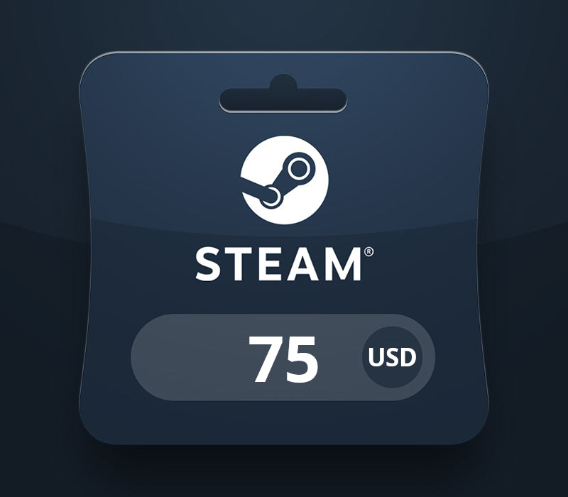 Steam Wallet USD 75 Gift Card AR