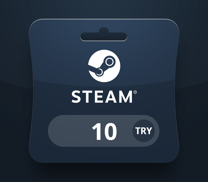 Steam Wallet TRY 10 Gift Card TR