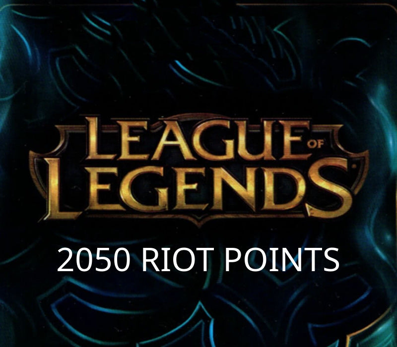 League of Legends 2050 RP Prepaid Card