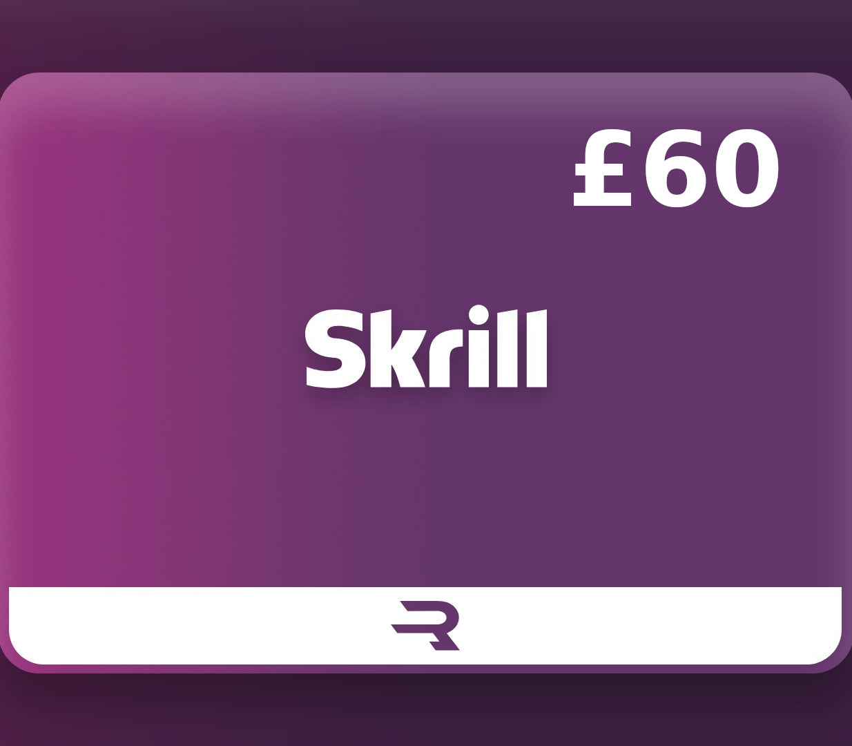Rewarble Skrill GBP 60 Gift Card