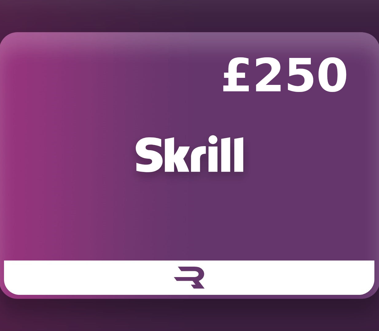 Rewarble Skrill GBP 250 Gift Card