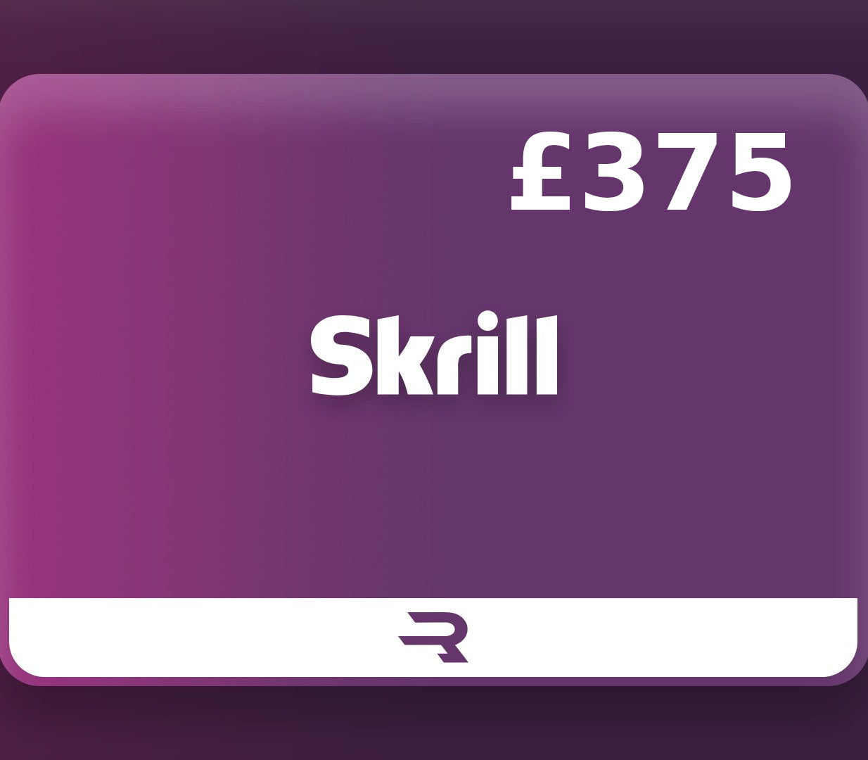 Rewarble Skrill GBP 375 Gift Card