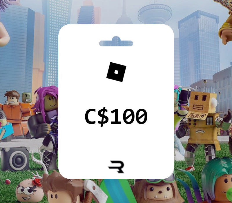Rewarble Roblox CAD 100 Gift Card CA