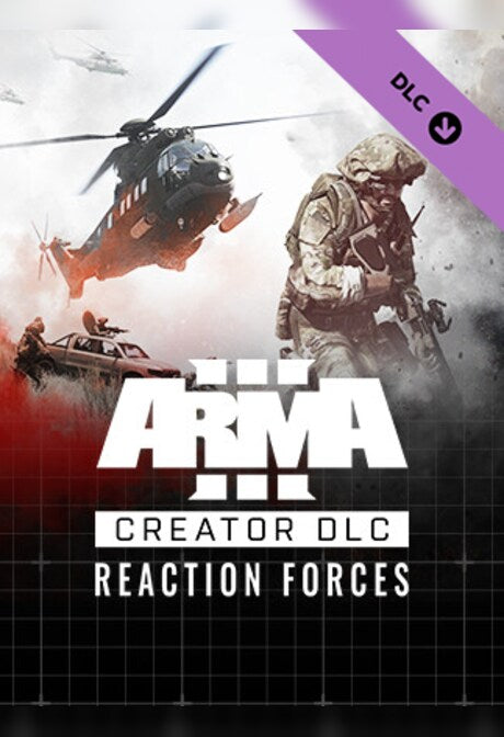 Arma 3 Creator DLC: Reaction Forces (PC) - Steam Gift - EUROPE