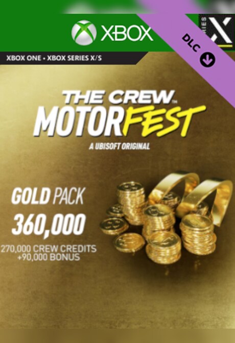 The Crew Motorfest Gold Pack (360000 Crew Credits) (Xbox Series X/S) - Xbox Live Key - GLOBAL