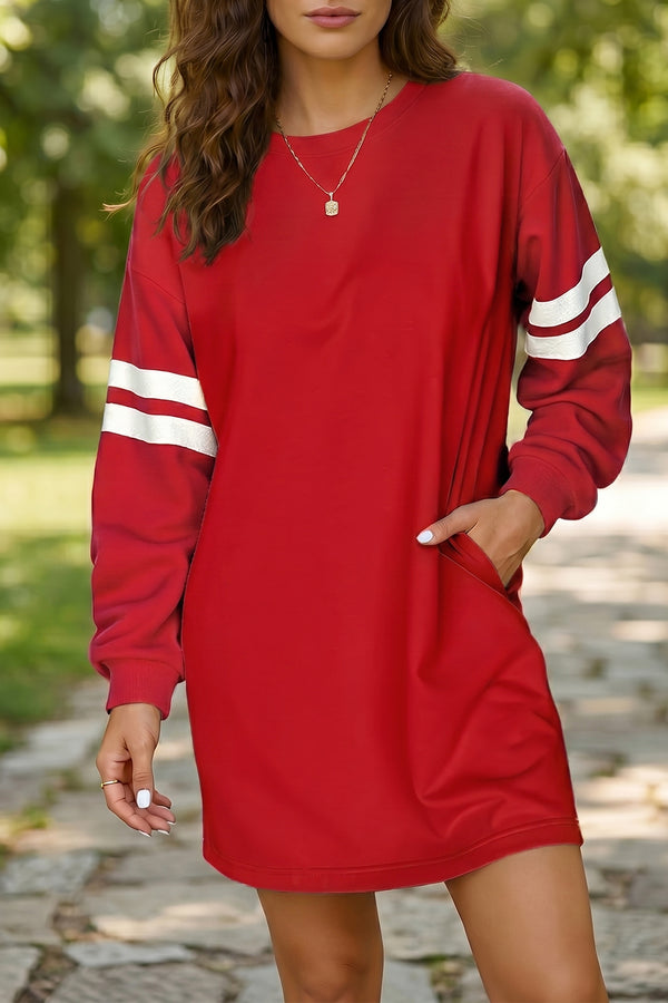 Robe femme — rouge feu