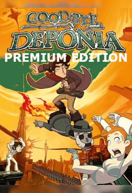 Goodbye Deponia Premium Steam Key GLOBAL