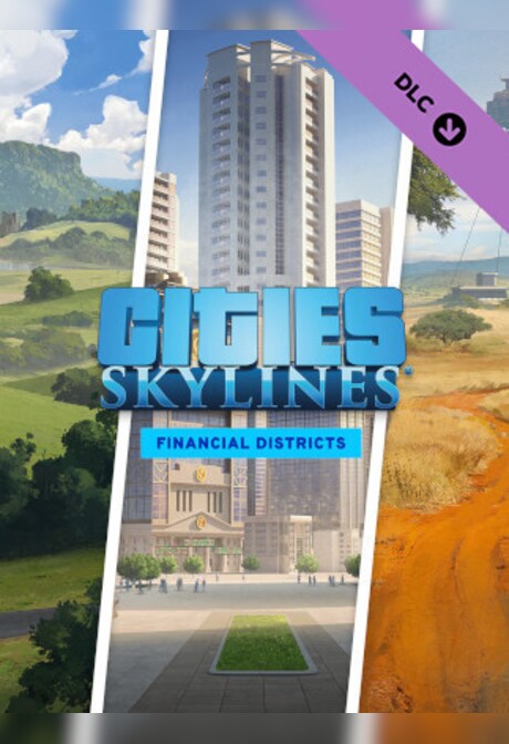 Cities: Skylines - Financial Districts Bundle (PC) - Steam Key - EUROPE