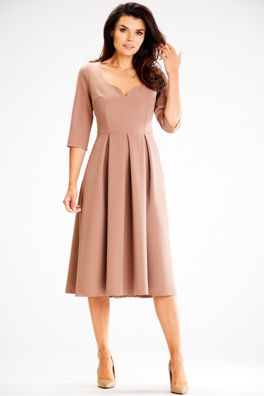 Robe femme awama De Jour De — beige