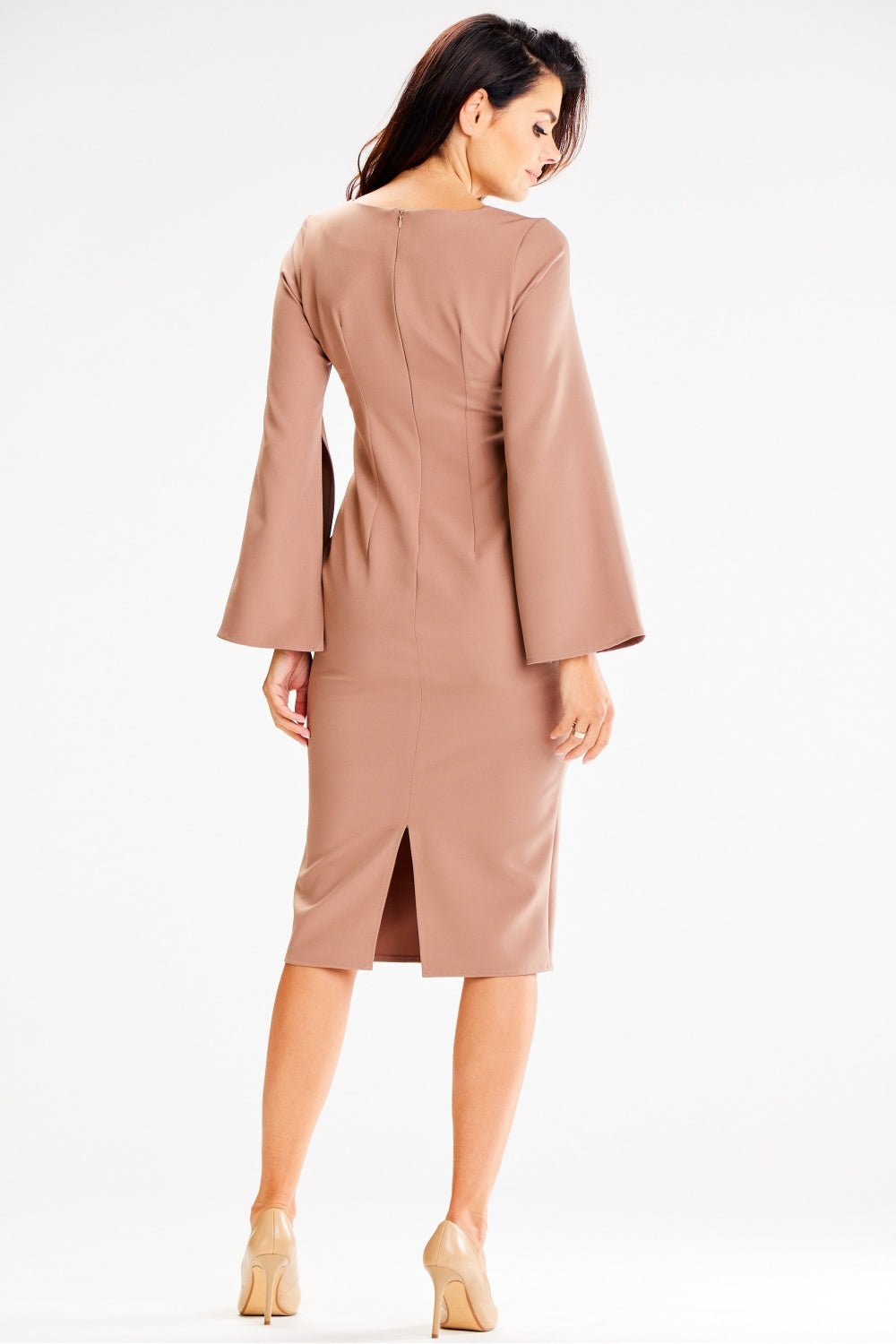 Robe femme awama De Cocktail De — beige