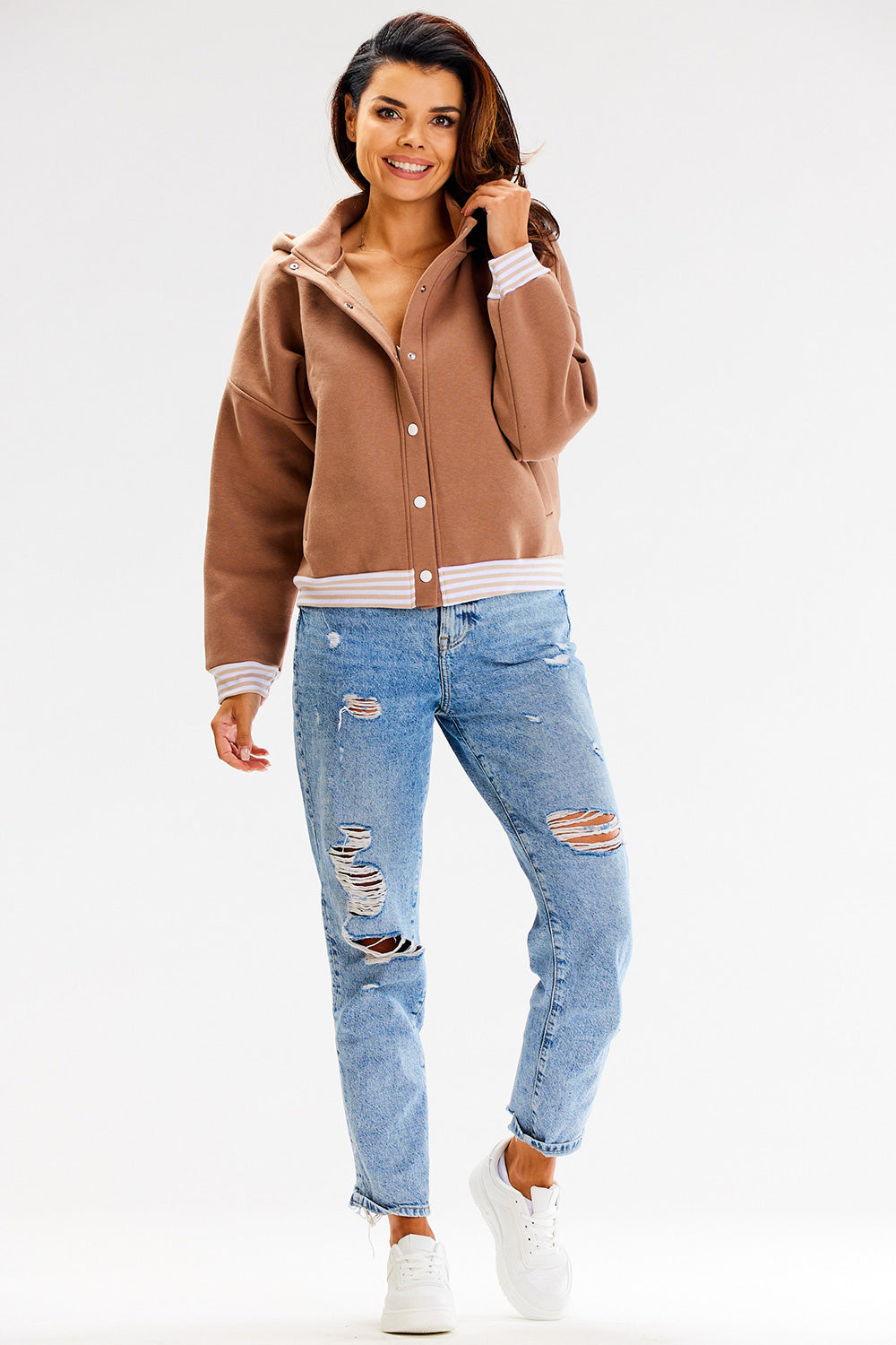 T-shirt femme awama Sweatshirt Sweatshirt — beige