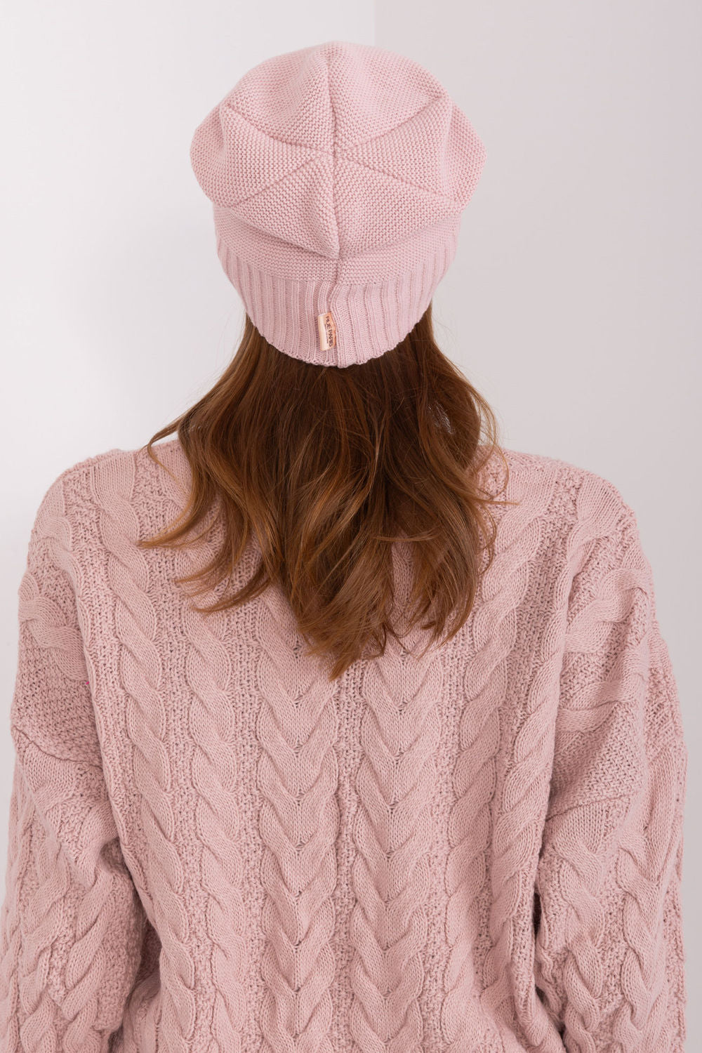 Bonnet femme Rue Paris — rosé