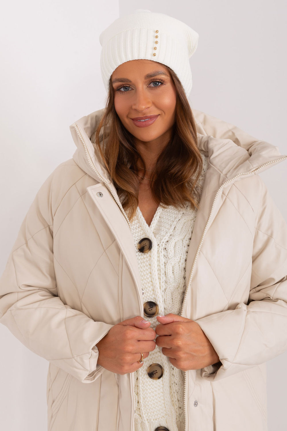 Bonnet femme Rue Paris — beige