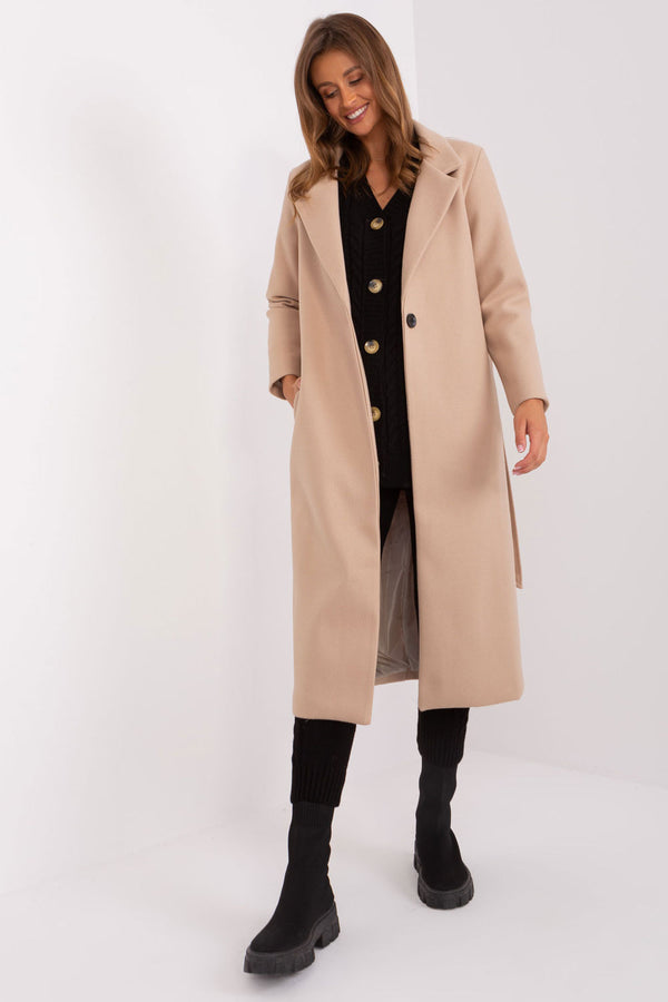Manteau femme Och Bella — beige