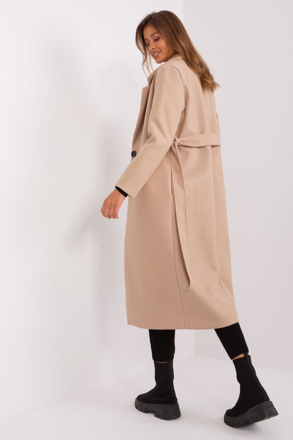Manteau femme Och Bella — beige