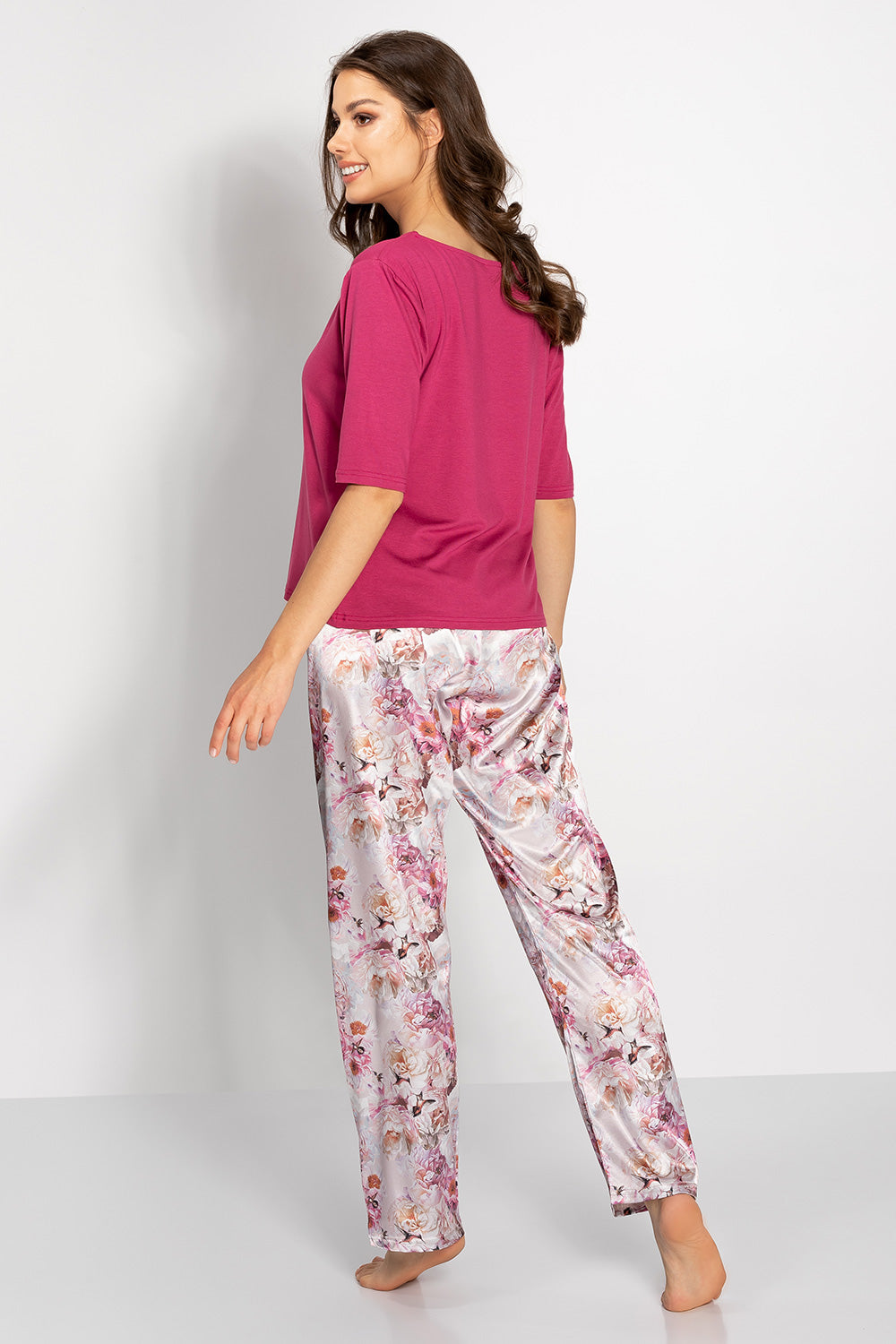 Pyjama femme Momenti Per Me — rosé