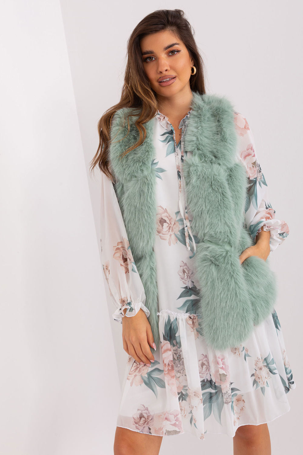 Gilet femme AT — vert
