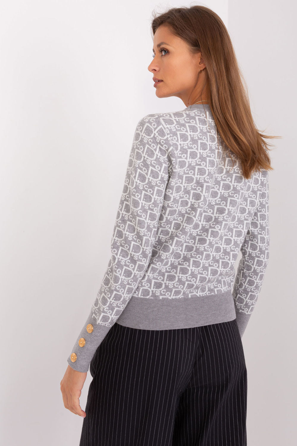 Pull femme AT Chandail Chandail — gris