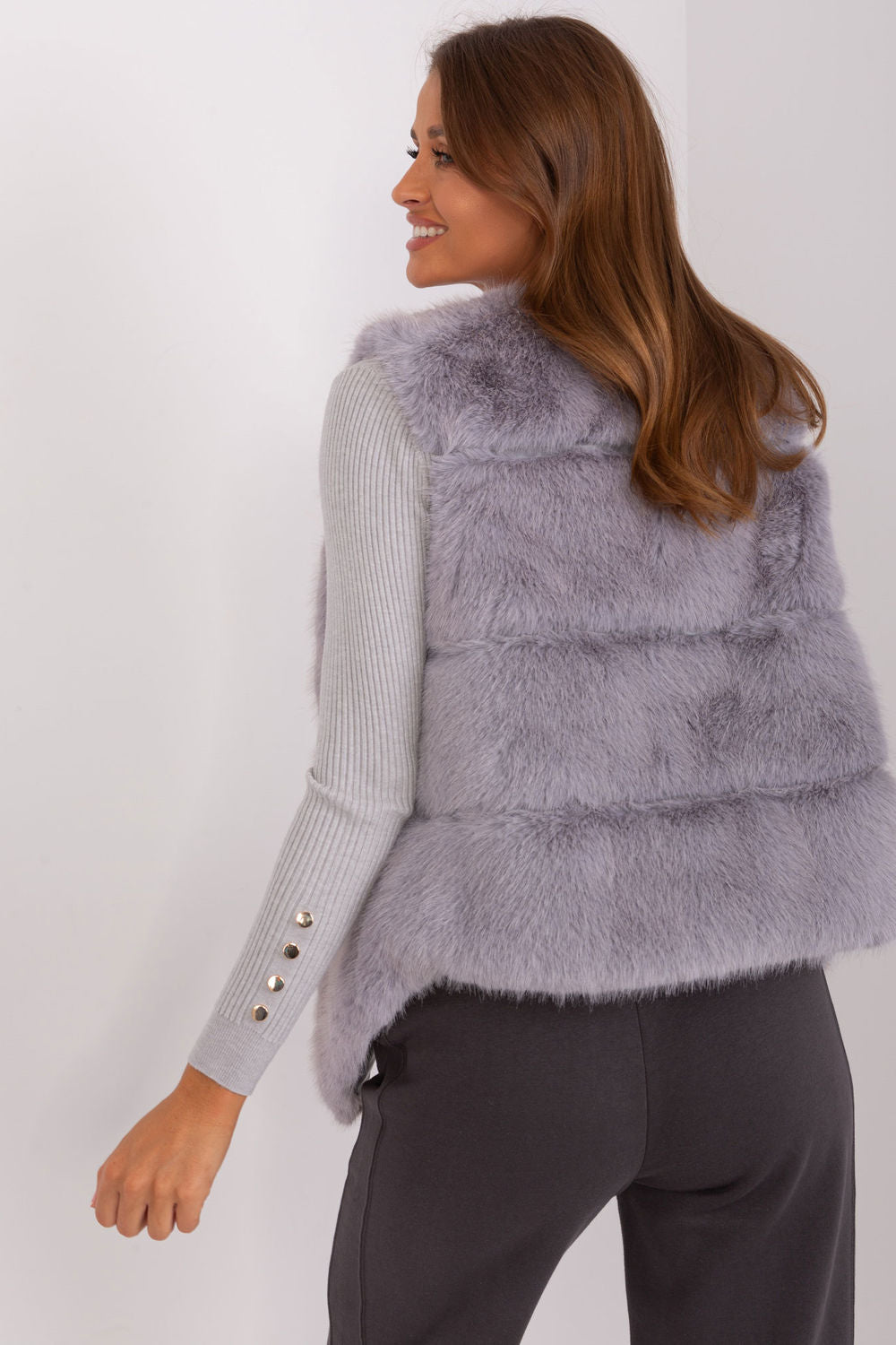 Gilet femme AT — gris