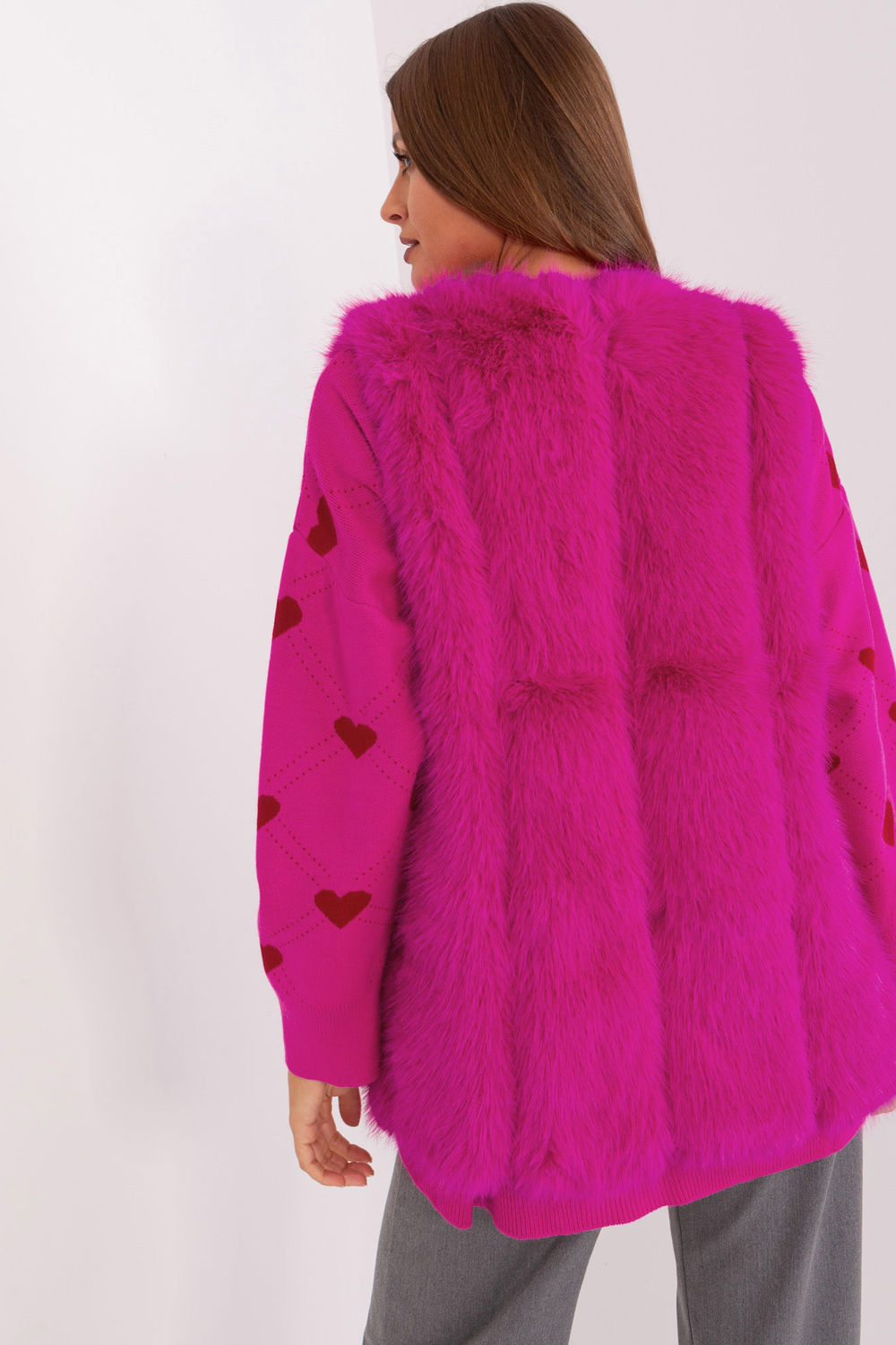 Gilet femme AT — rosé
