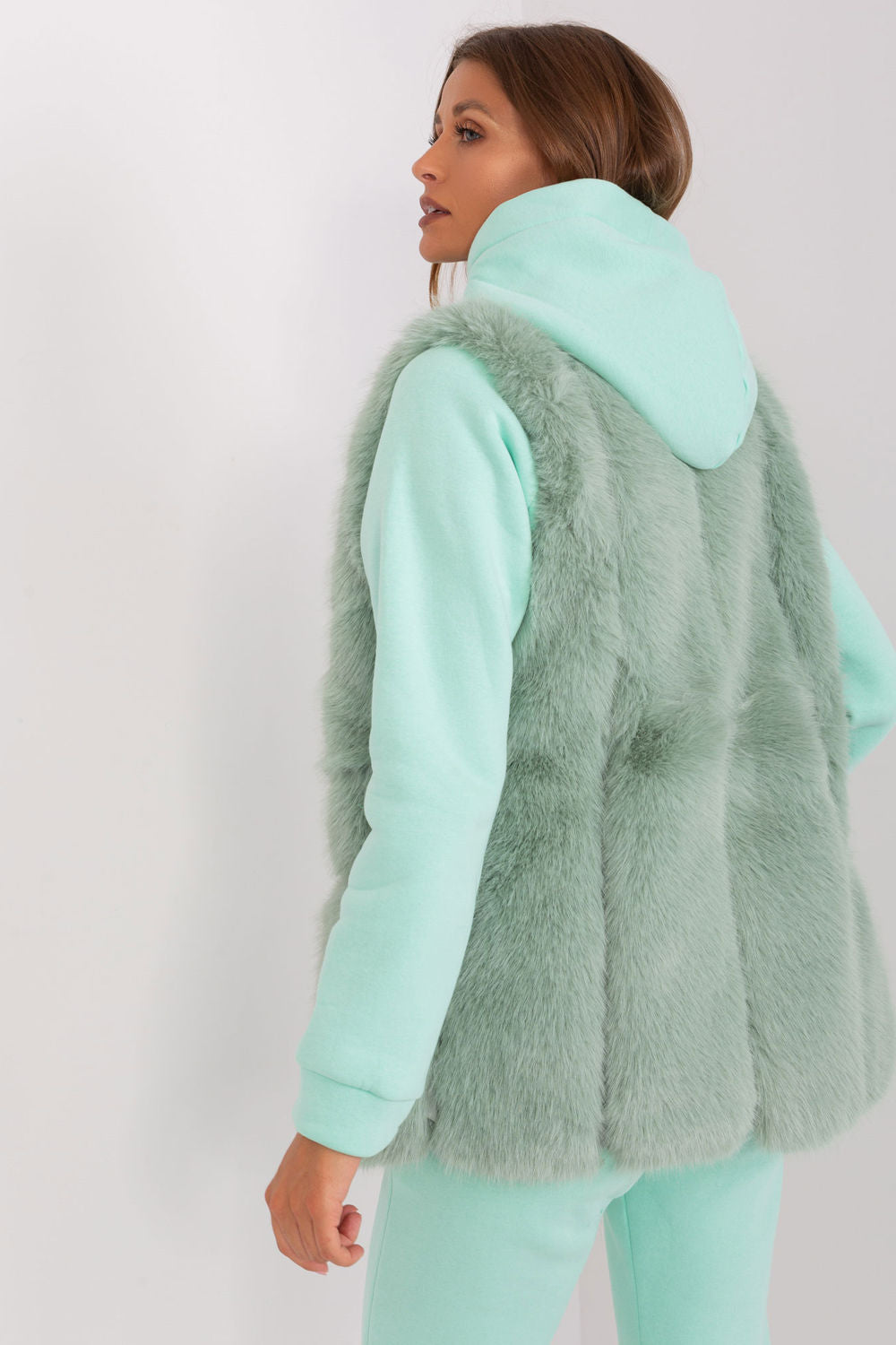 Gilet femme AT — vert
