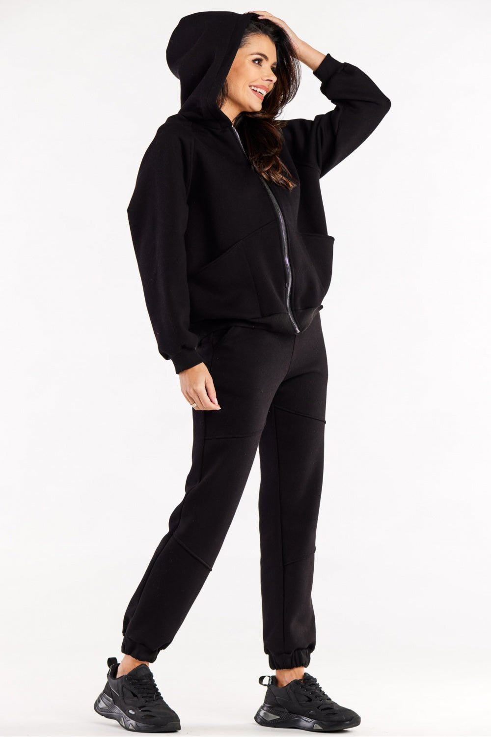 T-shirt femme Infinite You Sweatshirt Sweatshirt — noir