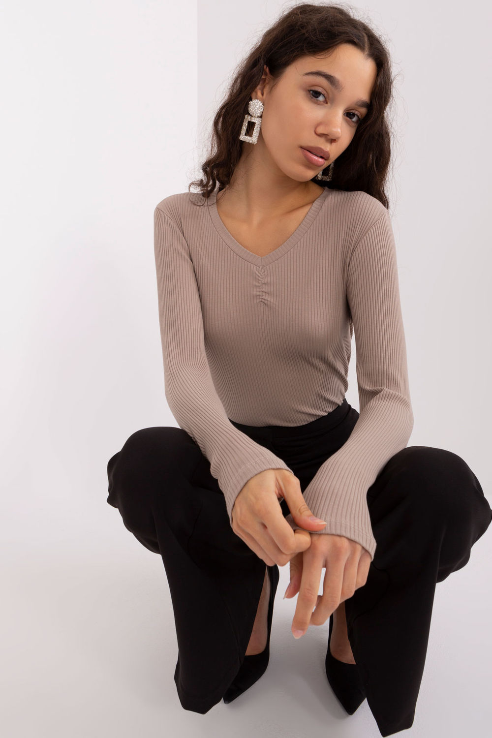Blouse femme BFG Chemisier Chemisier — beige