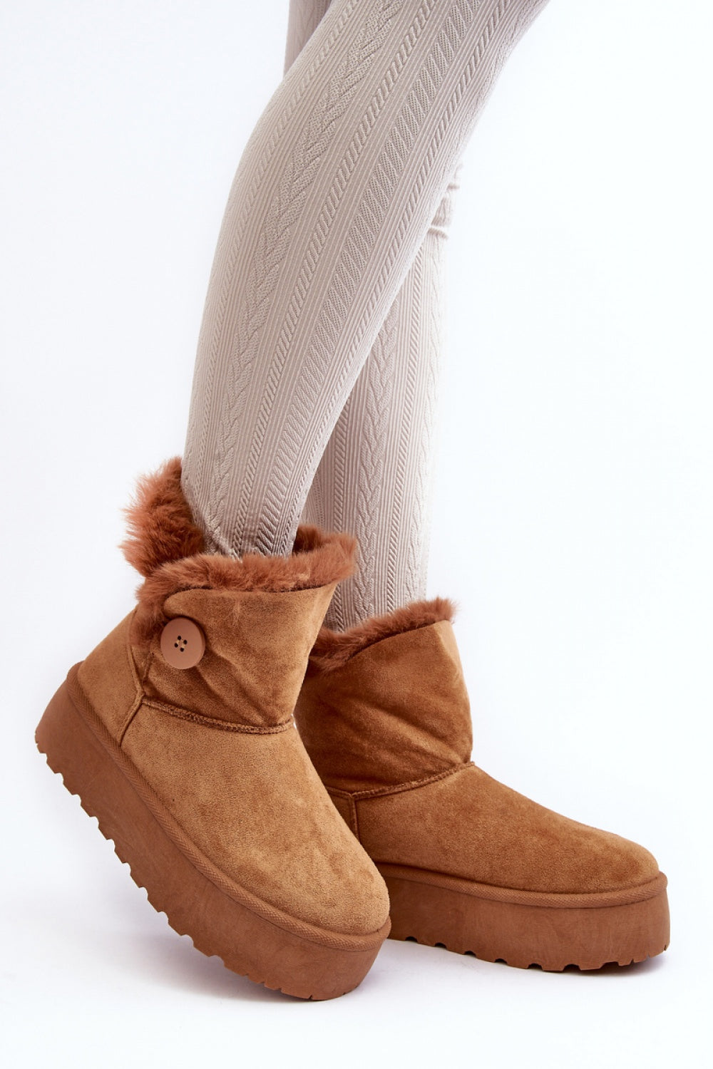 Bottes femme Step in style De Neige De — brun