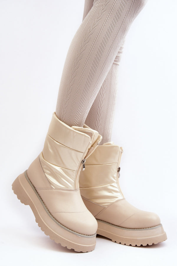 Bottes femme Step in style De Neige De — beige