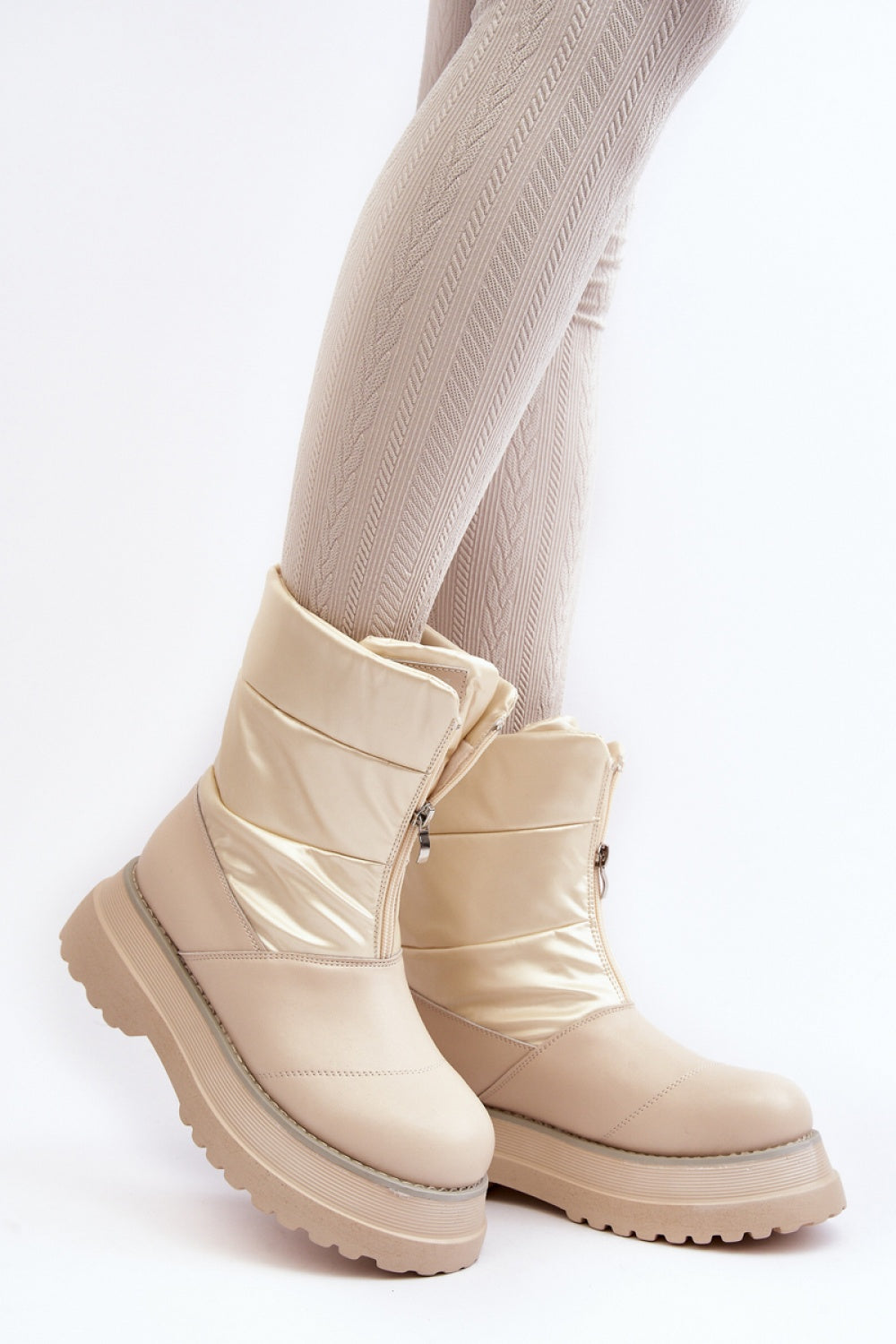 Bottes femme Step in style De Neige De — beige
