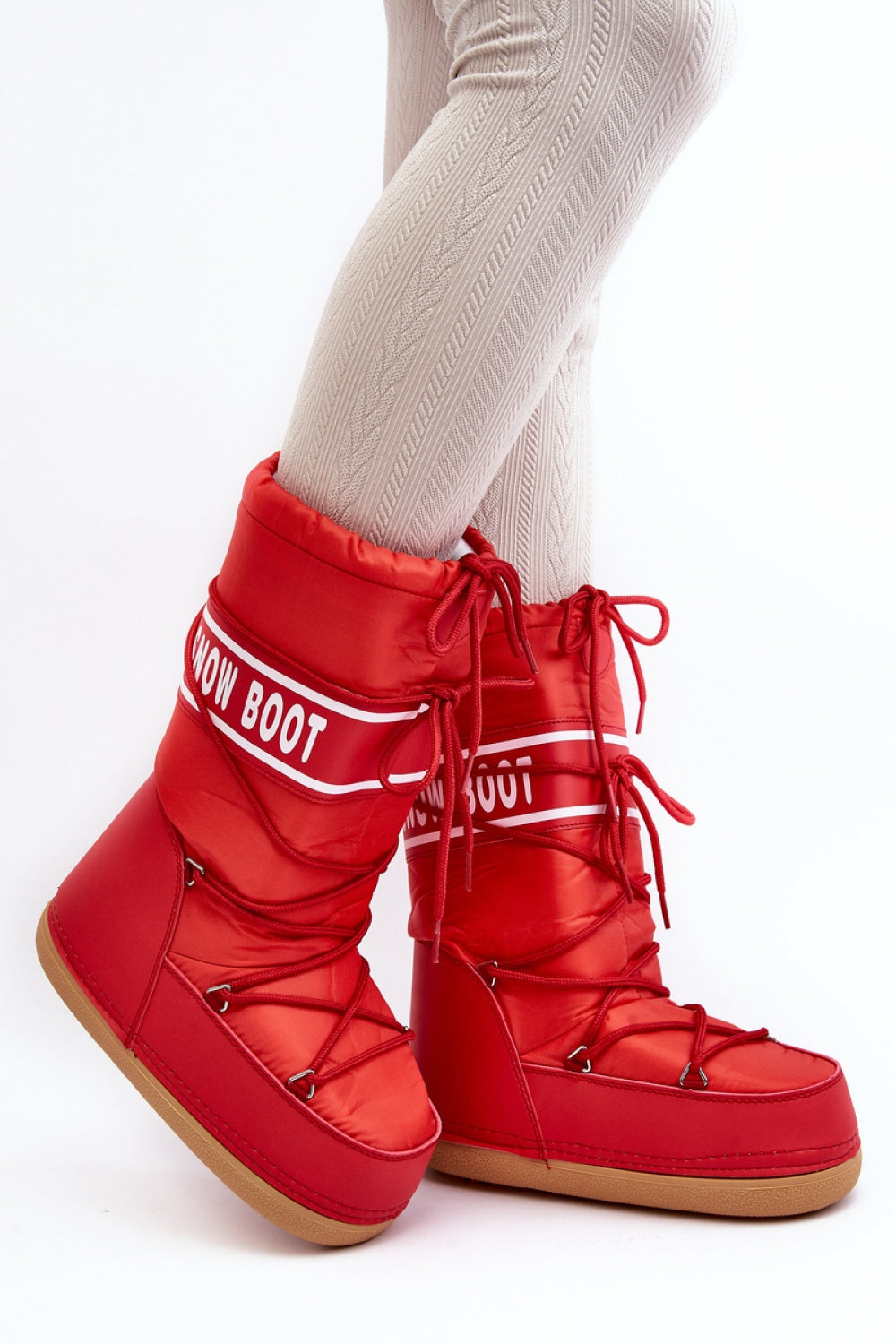 Bottes femme Step in style De Neige De — rouge