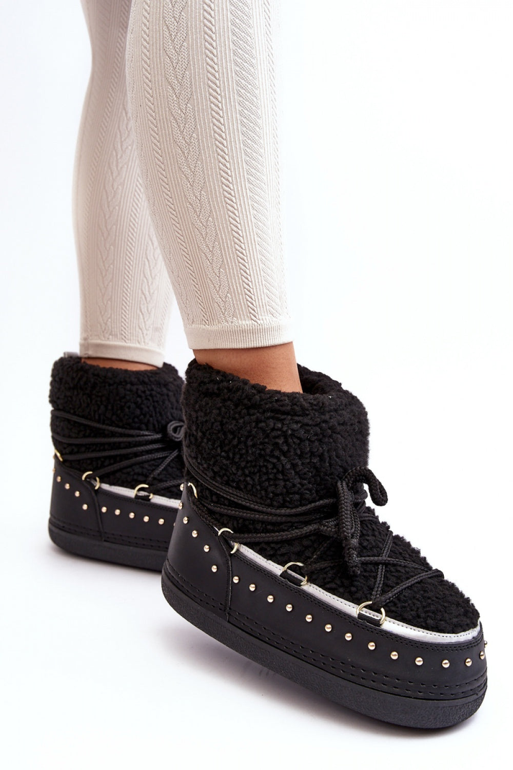 Bottes femme Step in style De Neige De — noir
