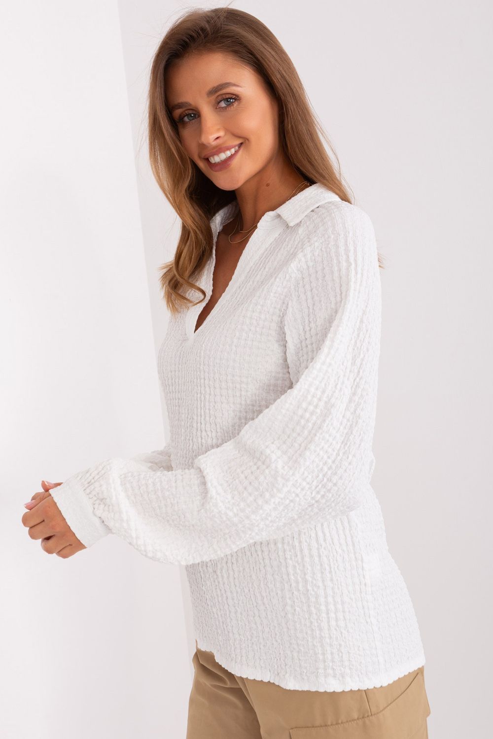 Blouse femme Lakerta Chemisier Chemisier — beige