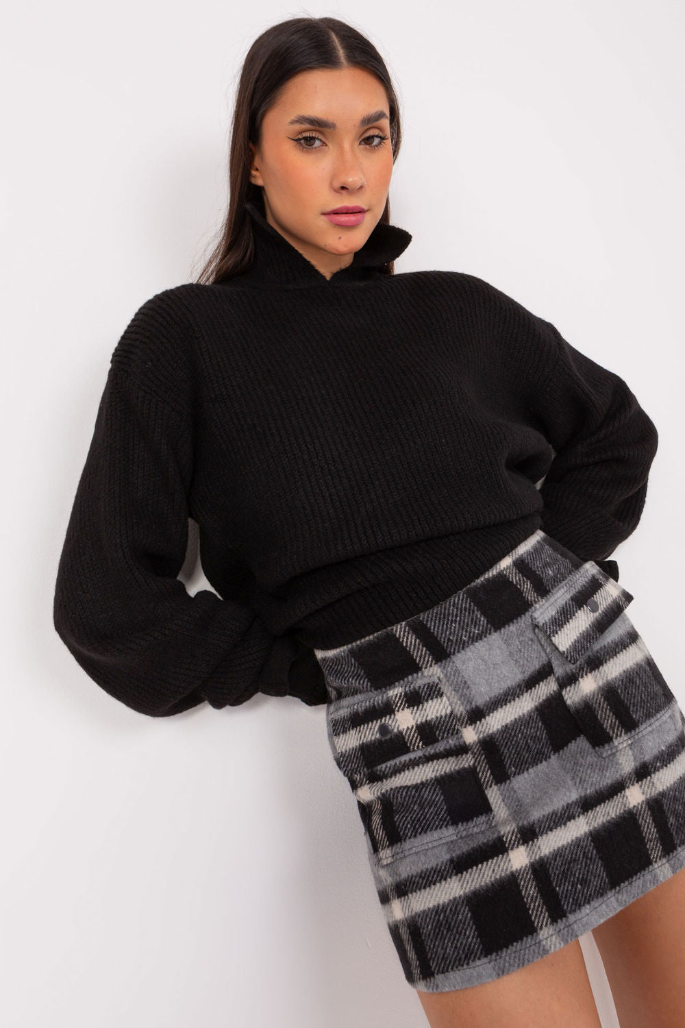 Jupe femme Lakerta Courte Courte — gris