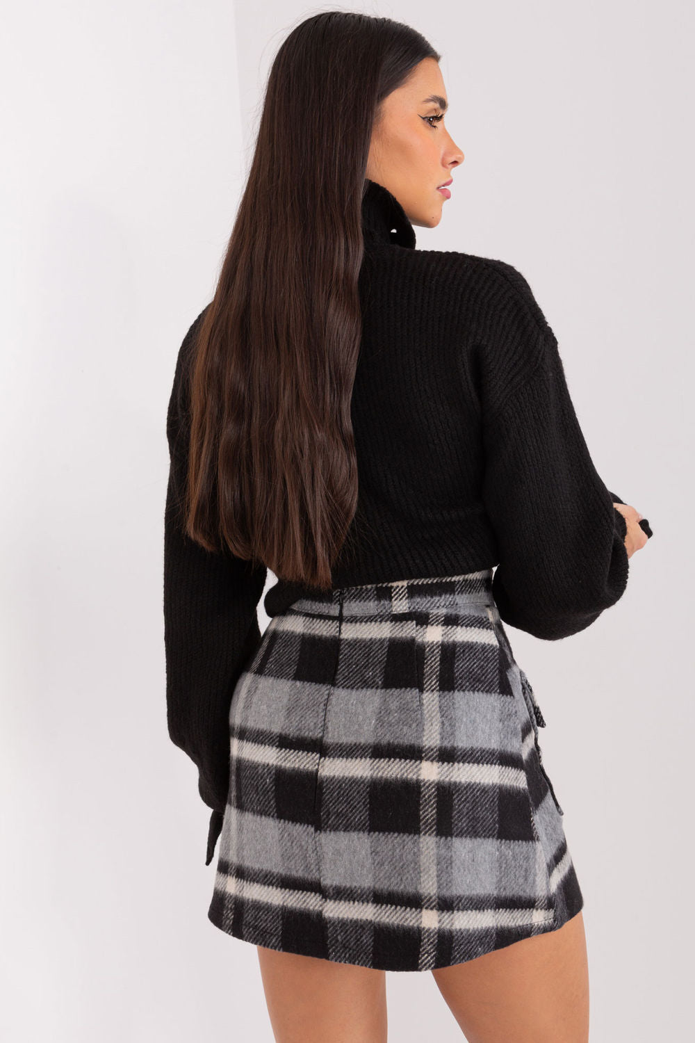 Jupe femme Lakerta Courte Courte — gris