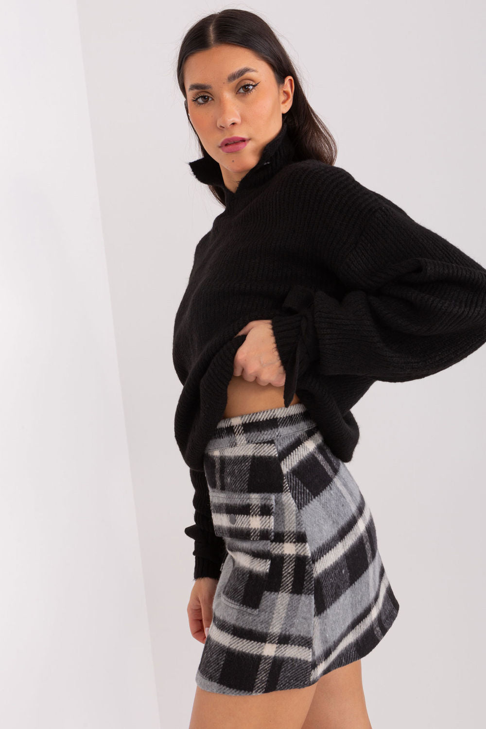 Jupe femme Lakerta Courte Courte — gris