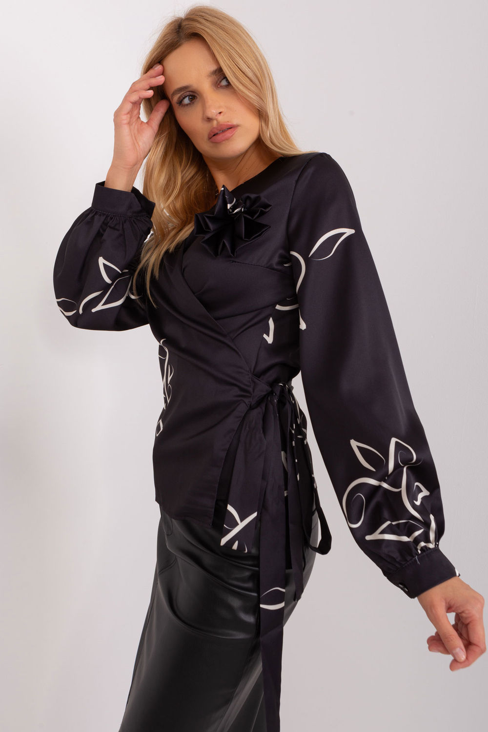 Blouse femme Lakerta Chemisier Chemisier — noir