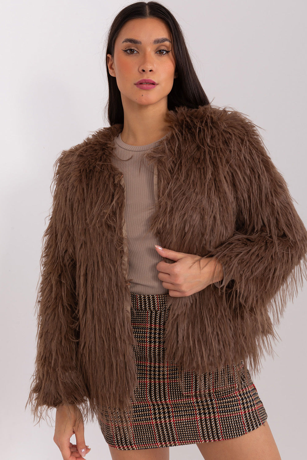 Veste femme AT — brun