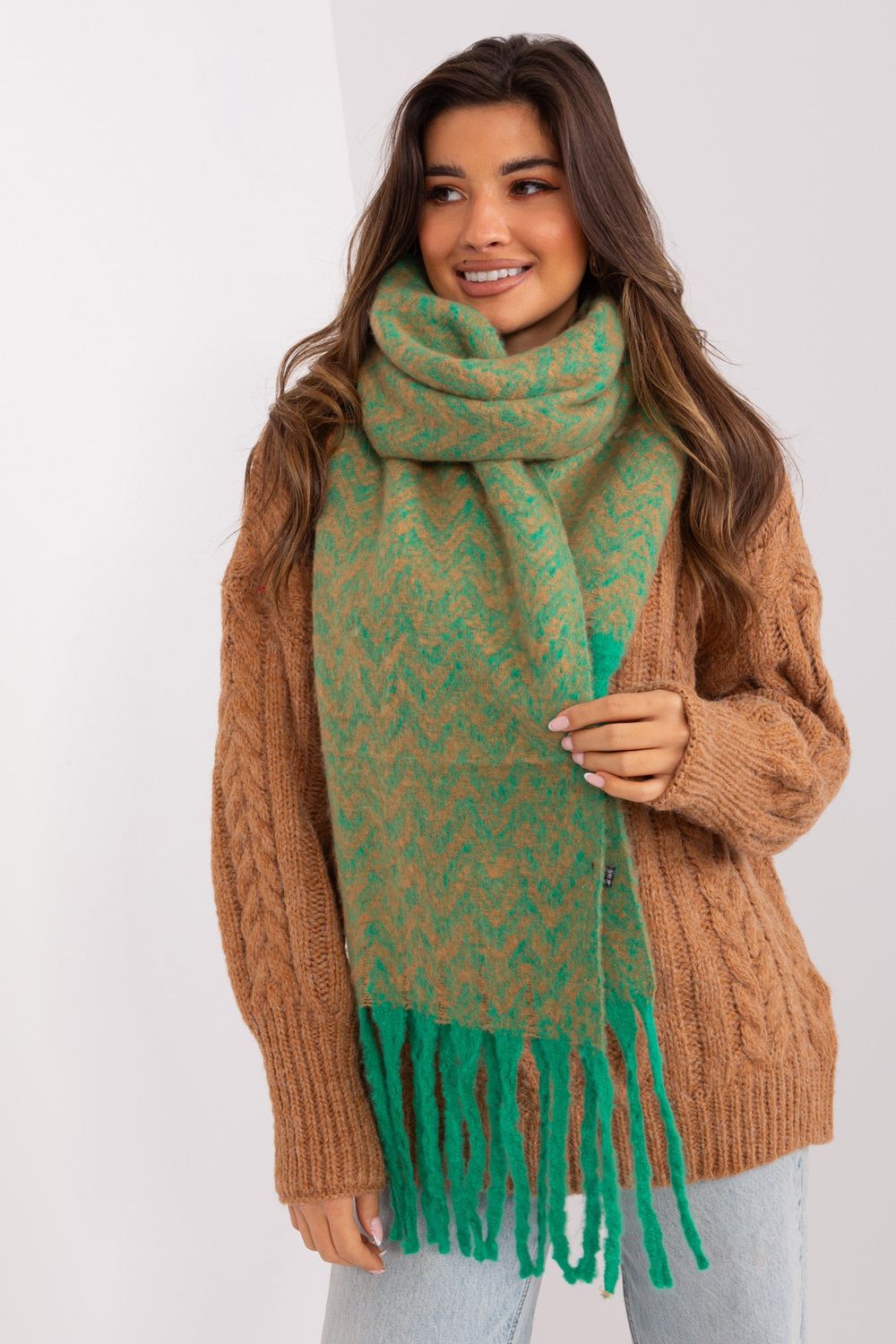 Châle femme AT — vert