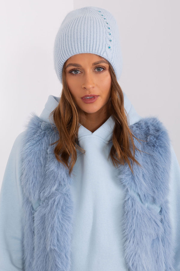 Bonnet femme AT — bleu