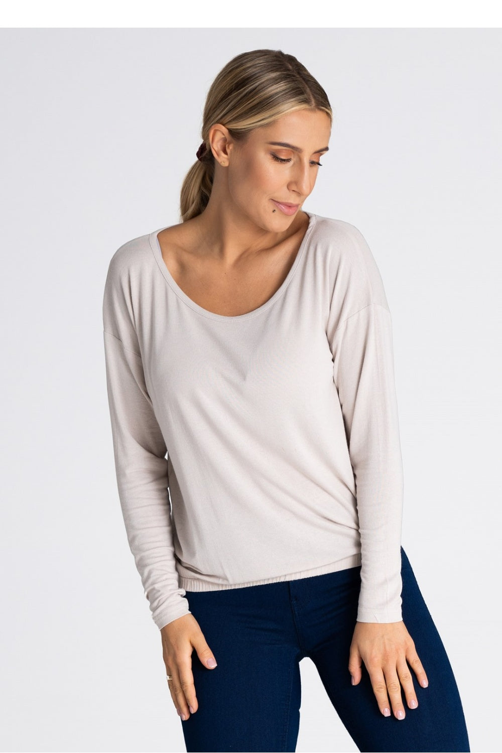 Blouse femme Figl Chemisier Chemisier — beige