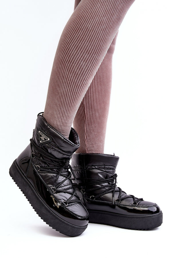 Bottes femme Step in style De Neige De — noir