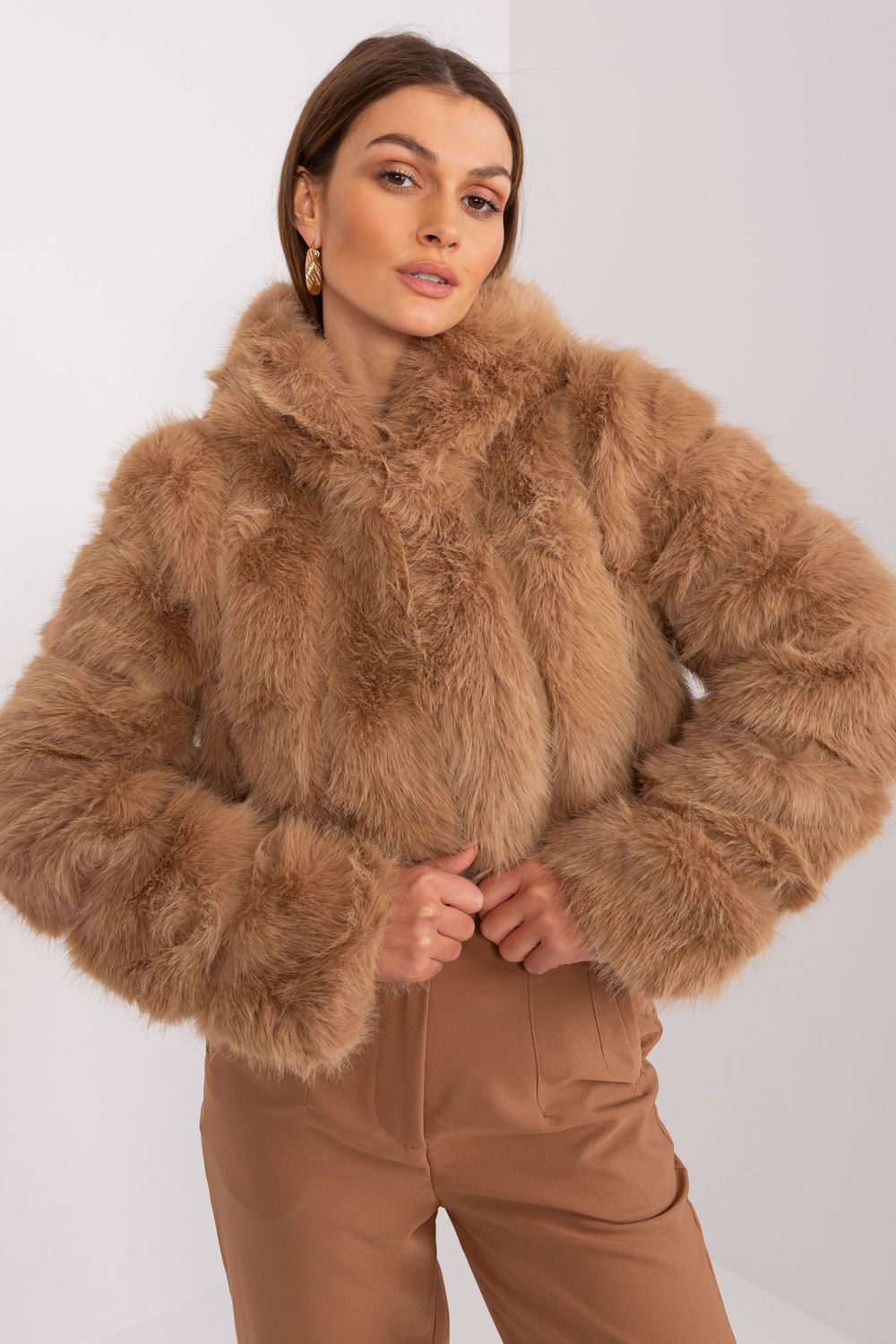 Veste femme AT — brun