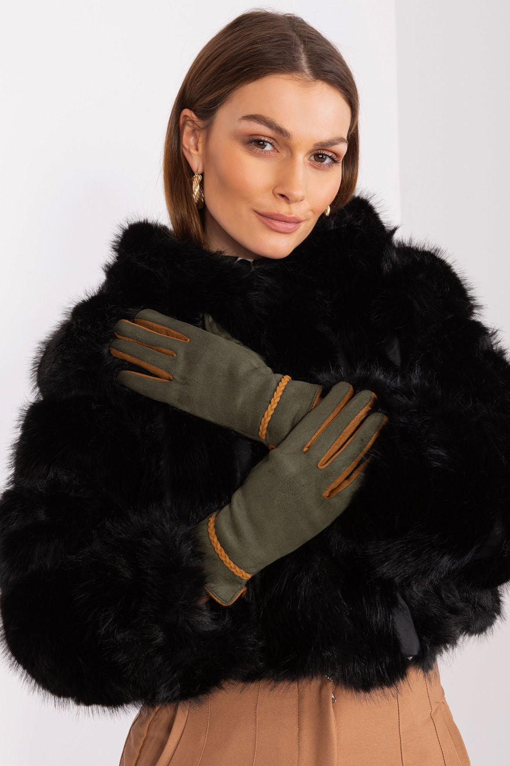 Gants femme AT — vert