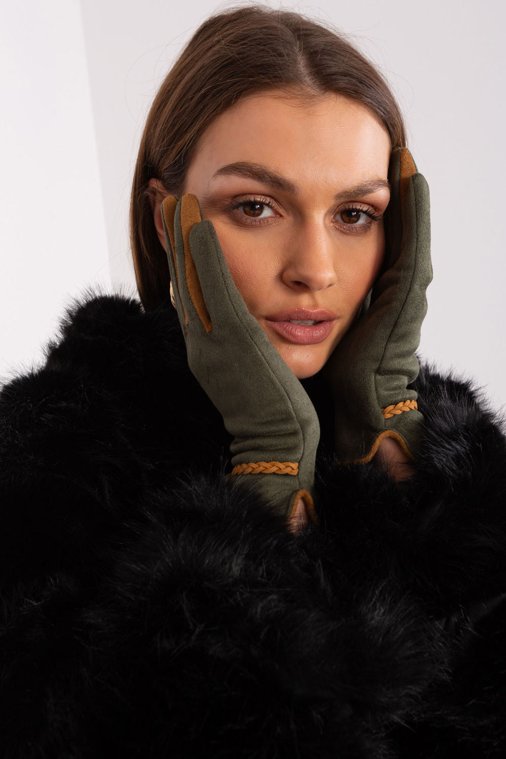 Gants femme AT — vert