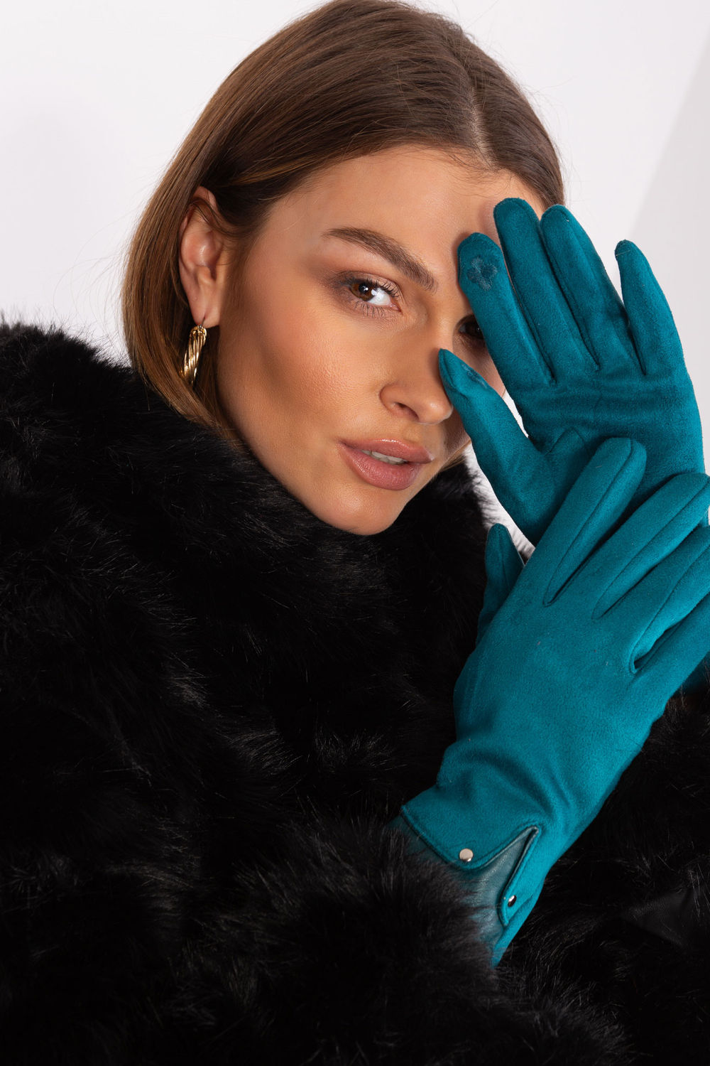Gants femme AT — vert