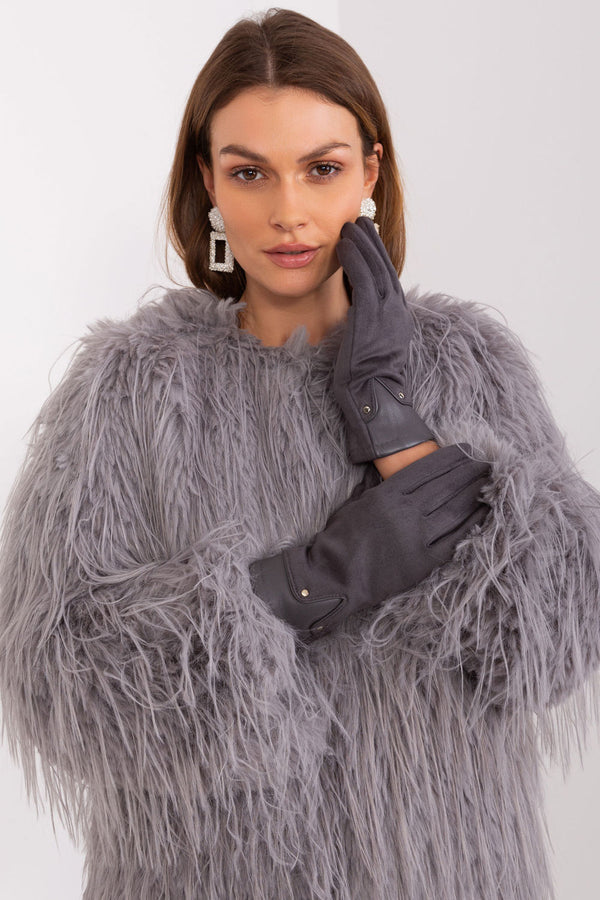 Gants femme AT — gris