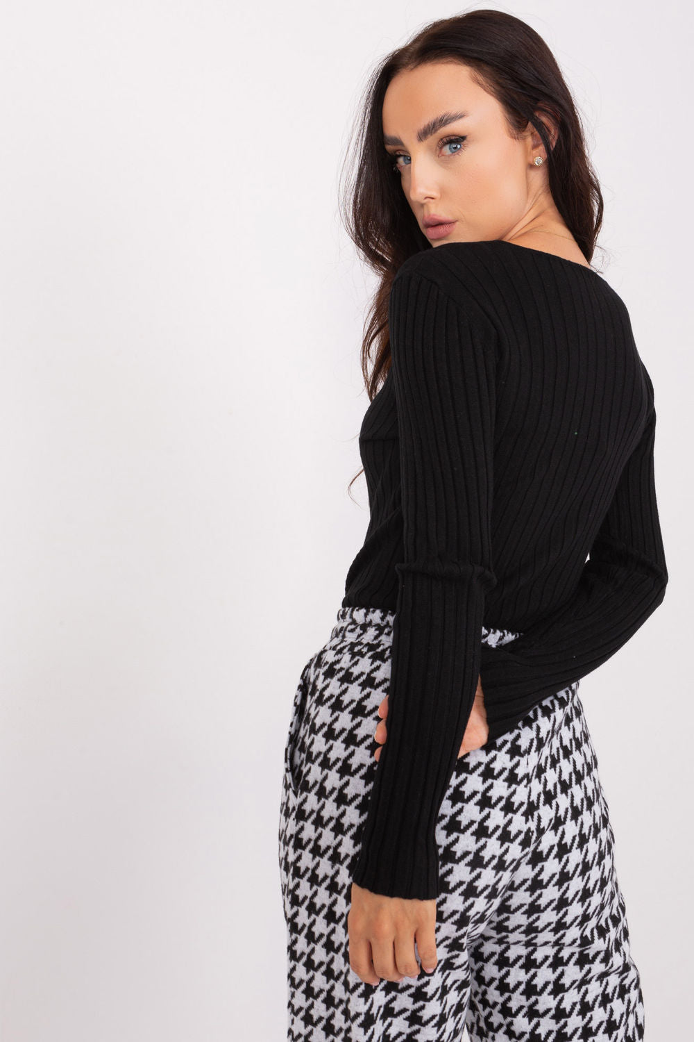Pull femme Factory Price Chandail Chandail — noir